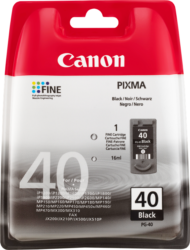 Canon cartouche encre PG-40 noir