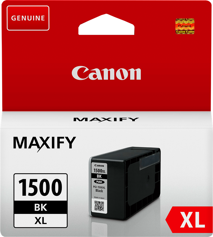 Canon Cartouche encre PGI-1500bk XL (9182B001) noir