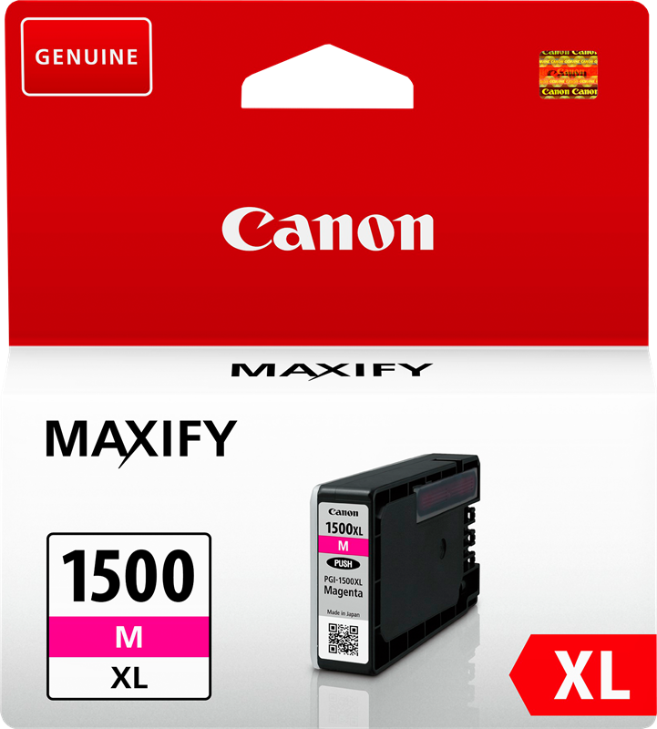 ✓ Canon Cartouche encre PGI-1500m XL (9194B001) magenta couleur magenta en  stock - 123CONSOMMABLES