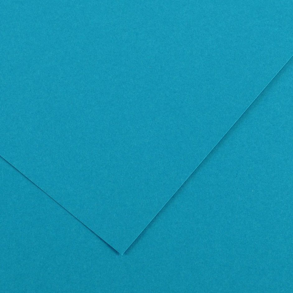 Canson Guarro Pack de 25 Cartes A4 Iris de 185g - 50x65cm - Couleur Bleu Maldives