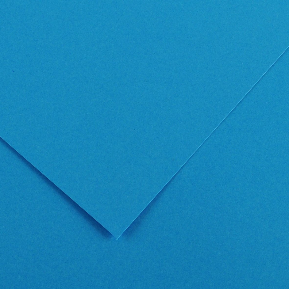 Canson Guarro Pack de 25 Cartes A4 Iris de 185g - 50x65cm - Couleur Bleu Mer