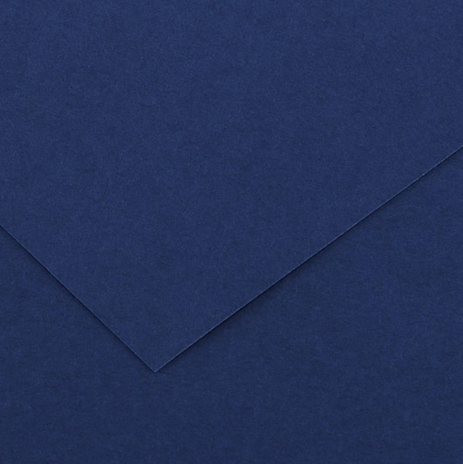 Canson Guarro Pack de 25 Cartes A4 Iris de 185g - 50x65cm - Couleur Bleu Outremer