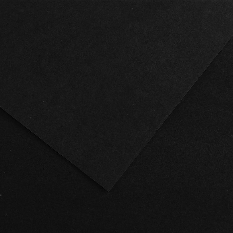 Canson Guarro Pack de 25 Cartes A4 Iris de 185g - 50x65cm - Couleur Noir