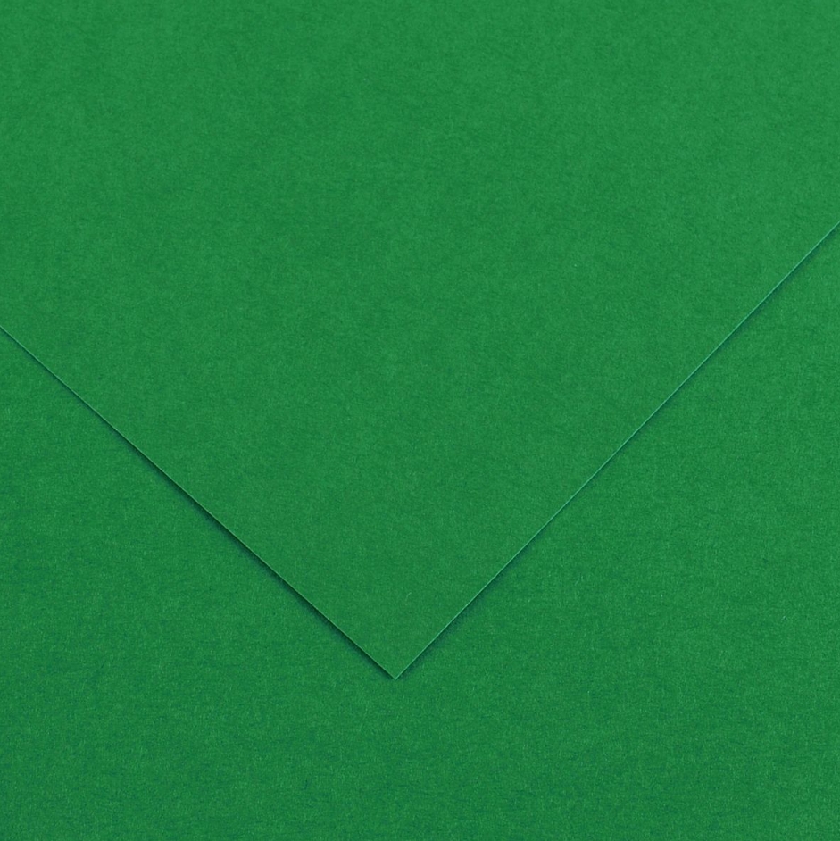 Canson Guarro Pack de 25 Cartes A4 Iris de 185g - 50x65cm - Couleur Vert Sapin