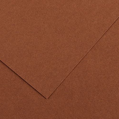 Canson Guarro Pack de 50 Cartes A4 Iris de 185g - 21x29,7cm - Couleur Chocolat