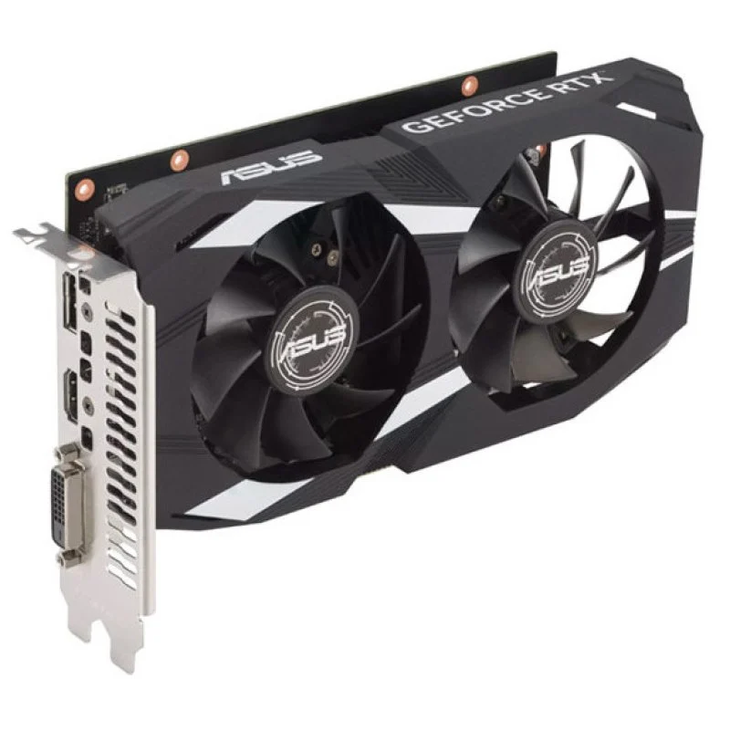 Carte graphique Asus Dual GeForce RTX 3050 OC Edition 6 Go GDDR6 - HDMI, DVI, DisplayPort