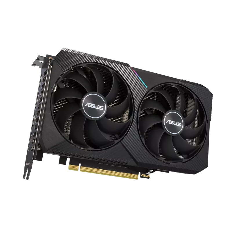 Carte graphique Asus Dual GeForce RTX 3060 V2 OC Edition 12 Go GDDR6