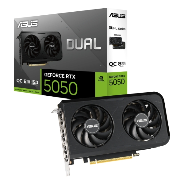 Carte graphique Asus GeForce DUAL RTX 5050 OC Edition 8 Go GDDR6