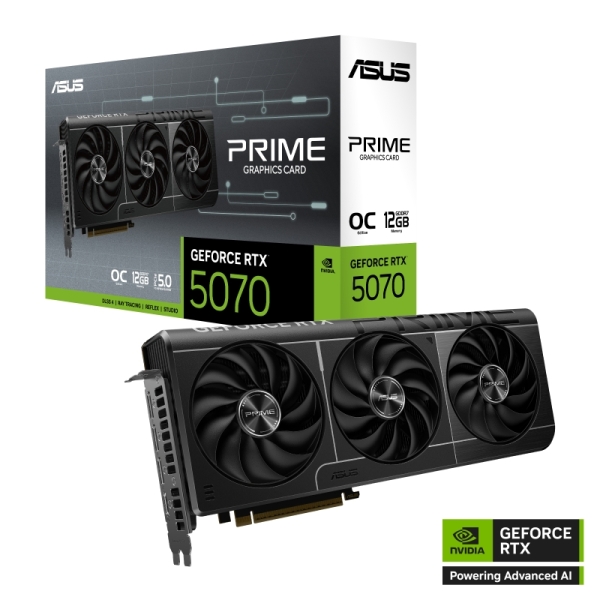 Carte graphique Asus GeForce PRIME-RTX5070-O12G OC Edition 12 Go GDDR7
