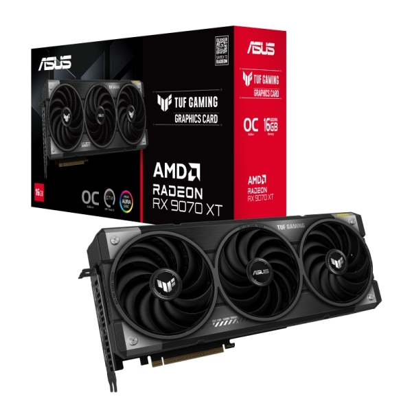 Carte graphique Asus TUF Gaming Radeon RX 9070 XT OC 16 Go GDDR6