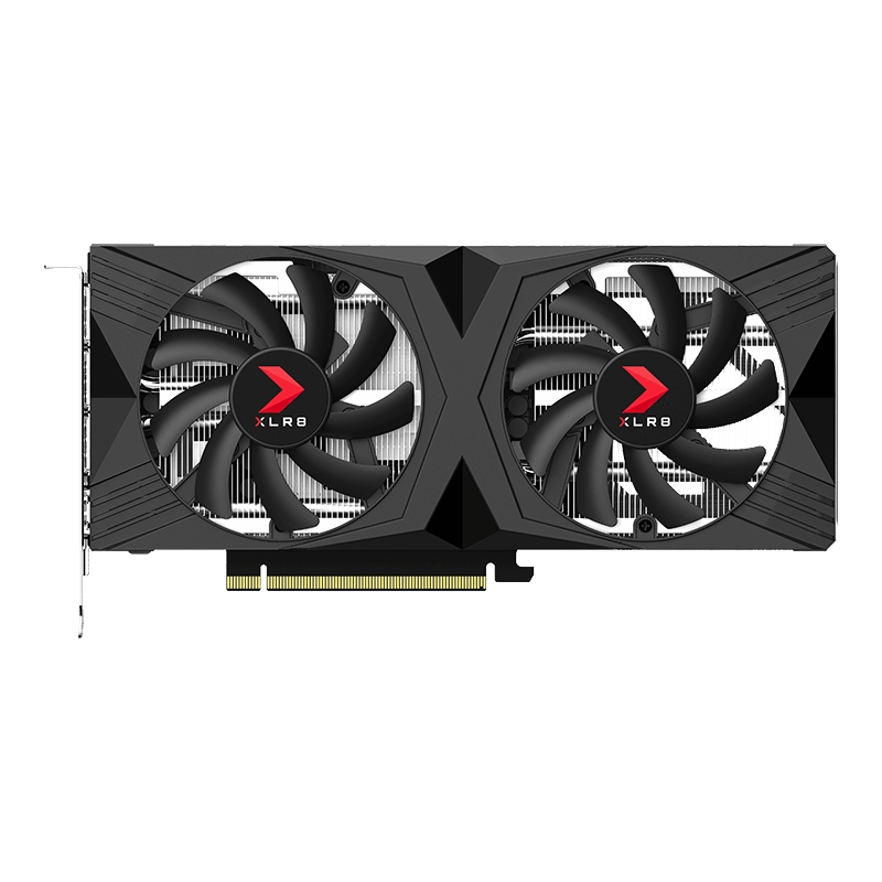 Carte graphique PNY GeForce RTX 4060 Ti Verto XLR8 8 Go GDDR6 NVIDIA double ventilateur - PCIe 4.0, HDMI, DisplayPort