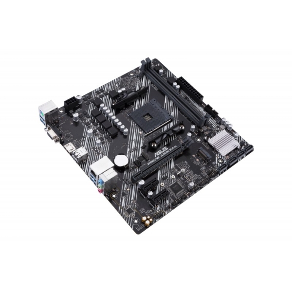 Carte mère Asus Prime A520M-K AMD AM4 2x DDR4 - HDMI, M.2, PCIe, 4x Sata III, USB 2.0, 3.2, RJ-45, VGA, facteur MicroATX