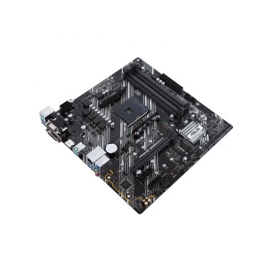 Carte mère Asus Prime B550M-K AMD Dual M.2, PCIe 4.0, Ethernet 1 Go, HDMI, D-Sub, DVI, SATA 6 Gbit/s, USB-A 3.2 Gen 2