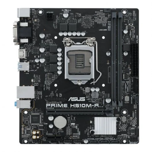 Carte mère Asus Prime H510M-R Intel 1200 2x DDR4 - HDMI, VGA, PCIe 4.0/3.0, 4x Sata III, RJ-45, USB 2.0/3.2, MicroATX