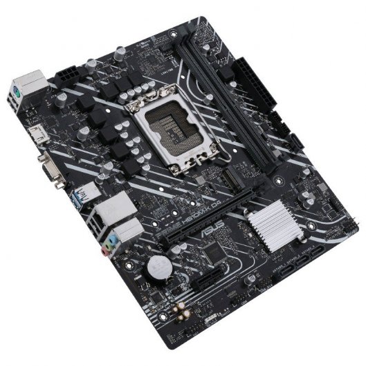 Carte mère Asus Prime H610M-K D4 Intel1700 2x DDR4 - HDMI, M.2, PCIe4.0, 4x Sata III, USB 3.2, MicroATX