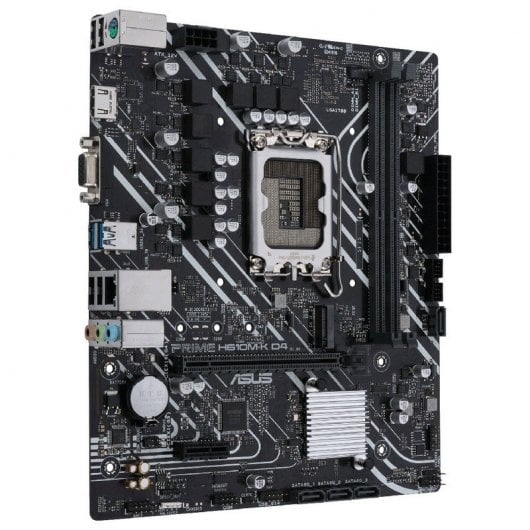 Carte mère Asus Prime H610M-K D4 Intel1700 2x DDR4 - HDMI, M.2, PCIe4.0, 4x Sata III, USB 3.2, MicroATX
