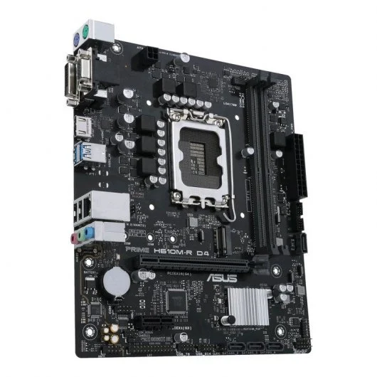 Carte mère Asus Prime H610M-R D4 Intel1700 2x DDR4 - HDMI, M.2, PCIe4.0, 4x Sata III, USB 3.2, MicroATX