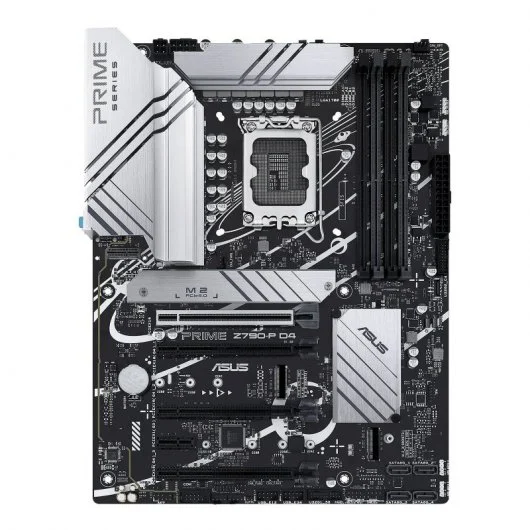 Carte mère Asus Prime Z790M-P D4 Intel 1700 - HDMI, DisplayPort, PCIe 3.0, 4.0 et 5.0 M2, 4x Sata III, USB 2.0, 3.2, USB-C, RJ-45