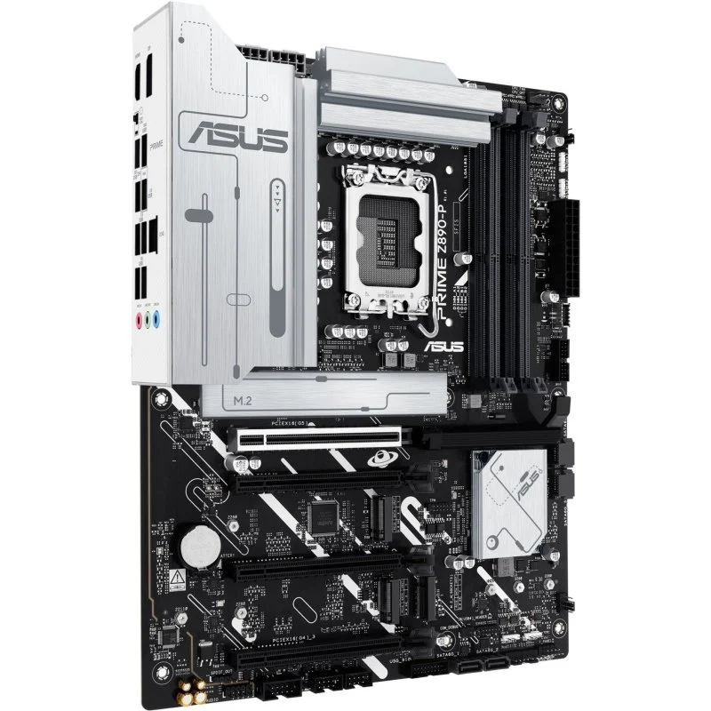 Carte mère Asus Prime Z890-P LGA 1851 - HDMI, DisplayPort, PCIe 4.0 et 5.0, M2, 4x Sata III, USB 2.0, 3.2, USB-C, RJ-45
