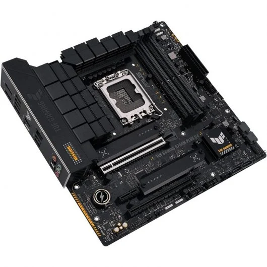 Carte mère Asus TUF GAMING B670M-PLUS D4 Intel PCIe 4.0, DDR4, M.2, 4x Sata III, Ethernet 2,5 Go, HDMI, USB 2.0, 3.2