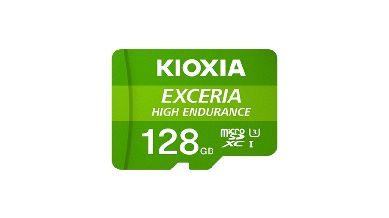 Carte Micro SDXC haute endurance Kioxia Exceria 128 Go UHS-I Classe 10 100 Mb/s