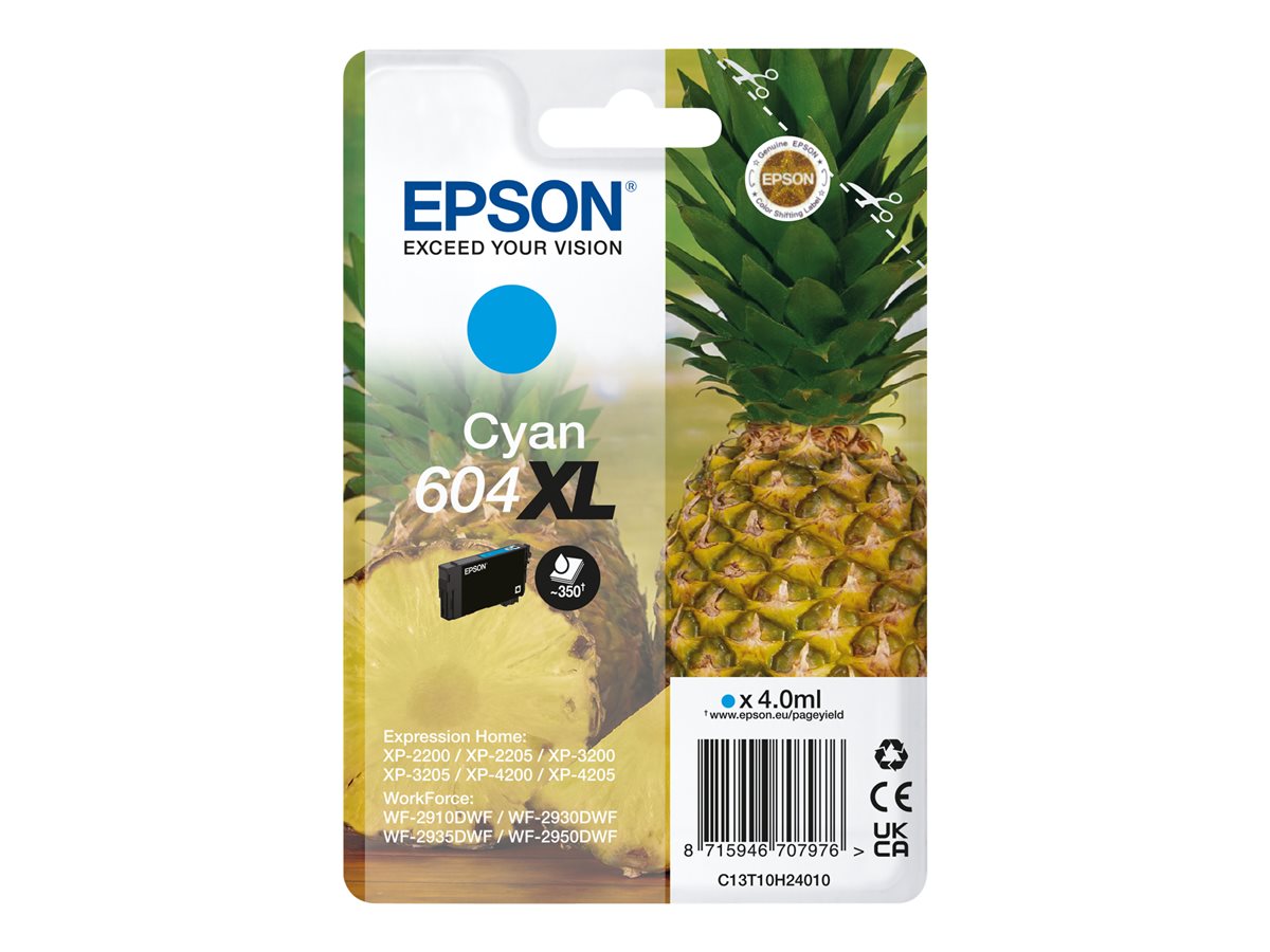 Epson cartouche encre 604XL Cyan