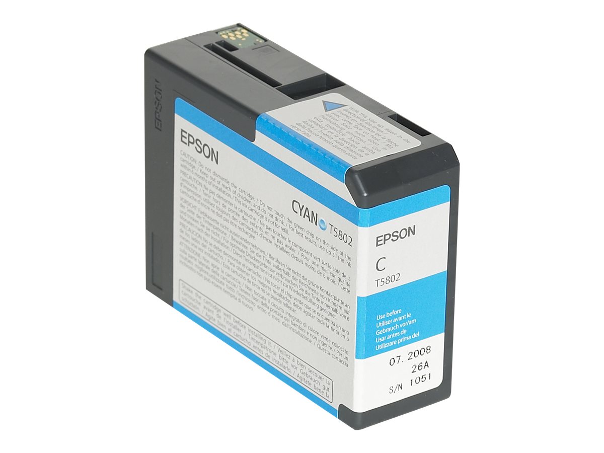 Epson cartouche encre T5802 cyan