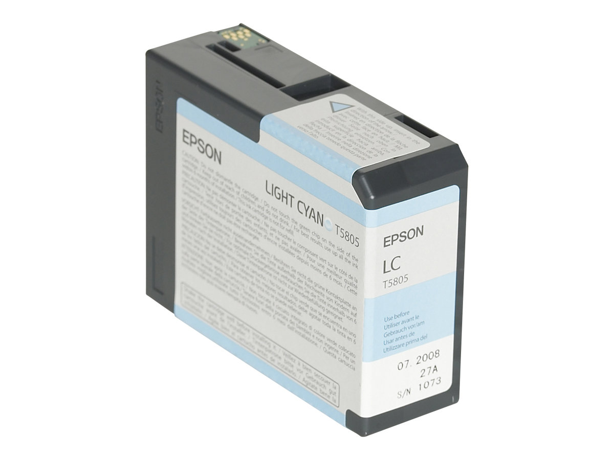 Epson cartouche encre T5805 cyan clair