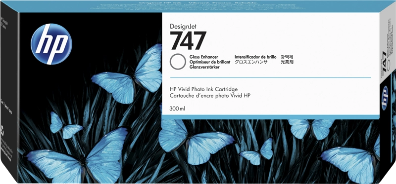 HP Cartouche encre 747 (P2V87A) optimiseur de brillant