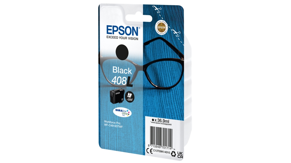 Cartouche encre Epson 408L Noir (C13T09K14010)