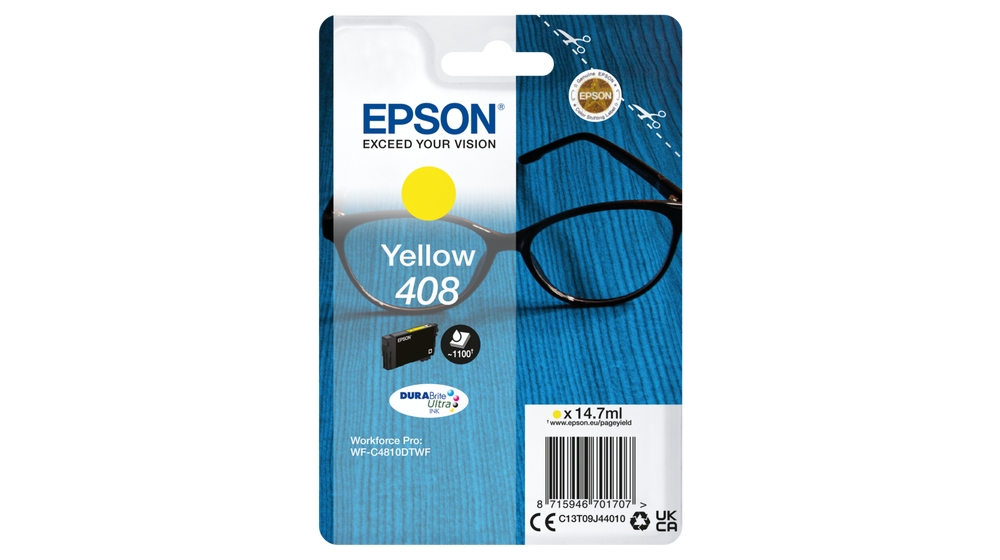 Cartouche d'encre Epson 408 jaune  (C13T09J44010)