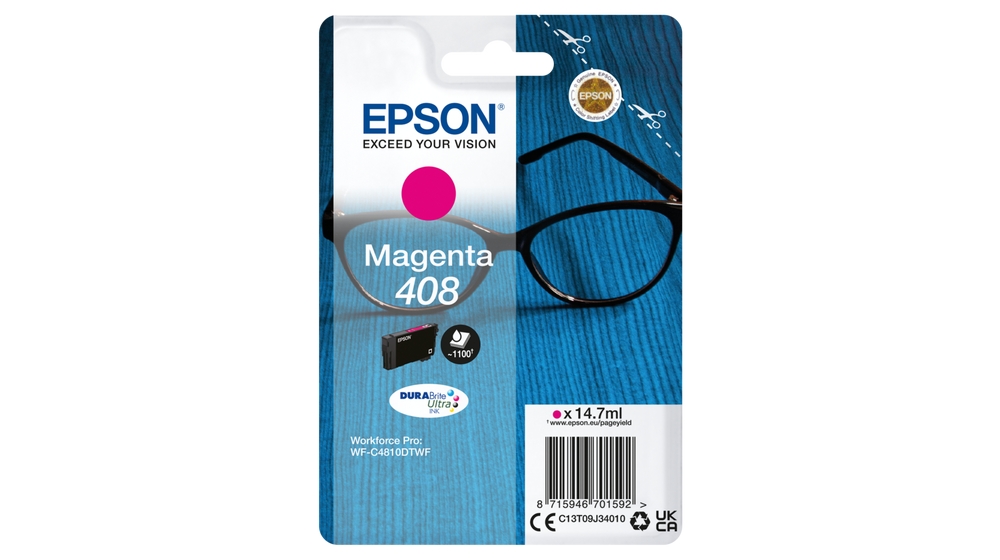 Cartouche encre Epson 408 Magenta (C13T09J34010)