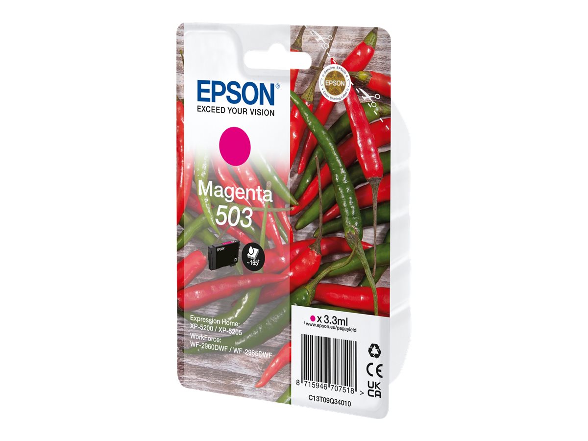 Cartouche d'encre originale Epson 503 Magenta - C13T09Q34010