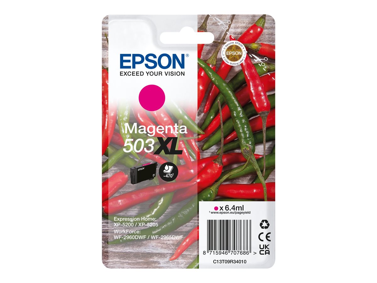 Cartouche d'encre originale Epson 503XL Magenta - C13T09R34010