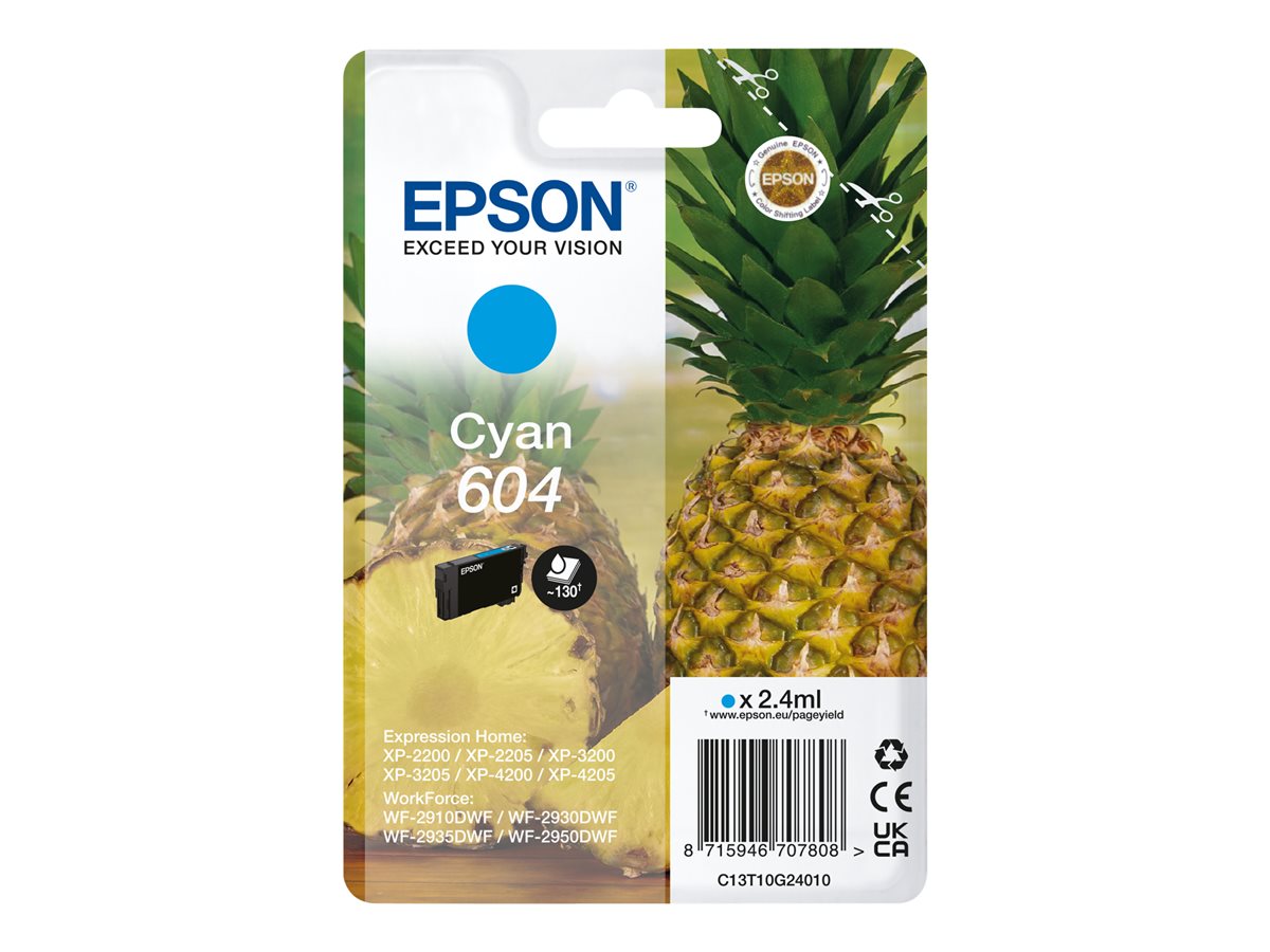 Epson cartouche encre 604 cyan