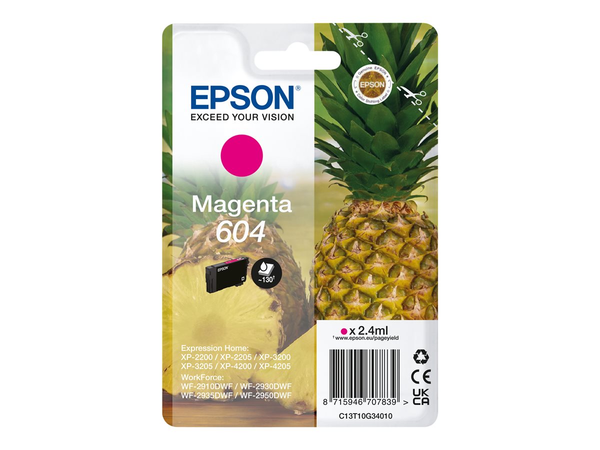 Epson cartouche encre 604 Magenta