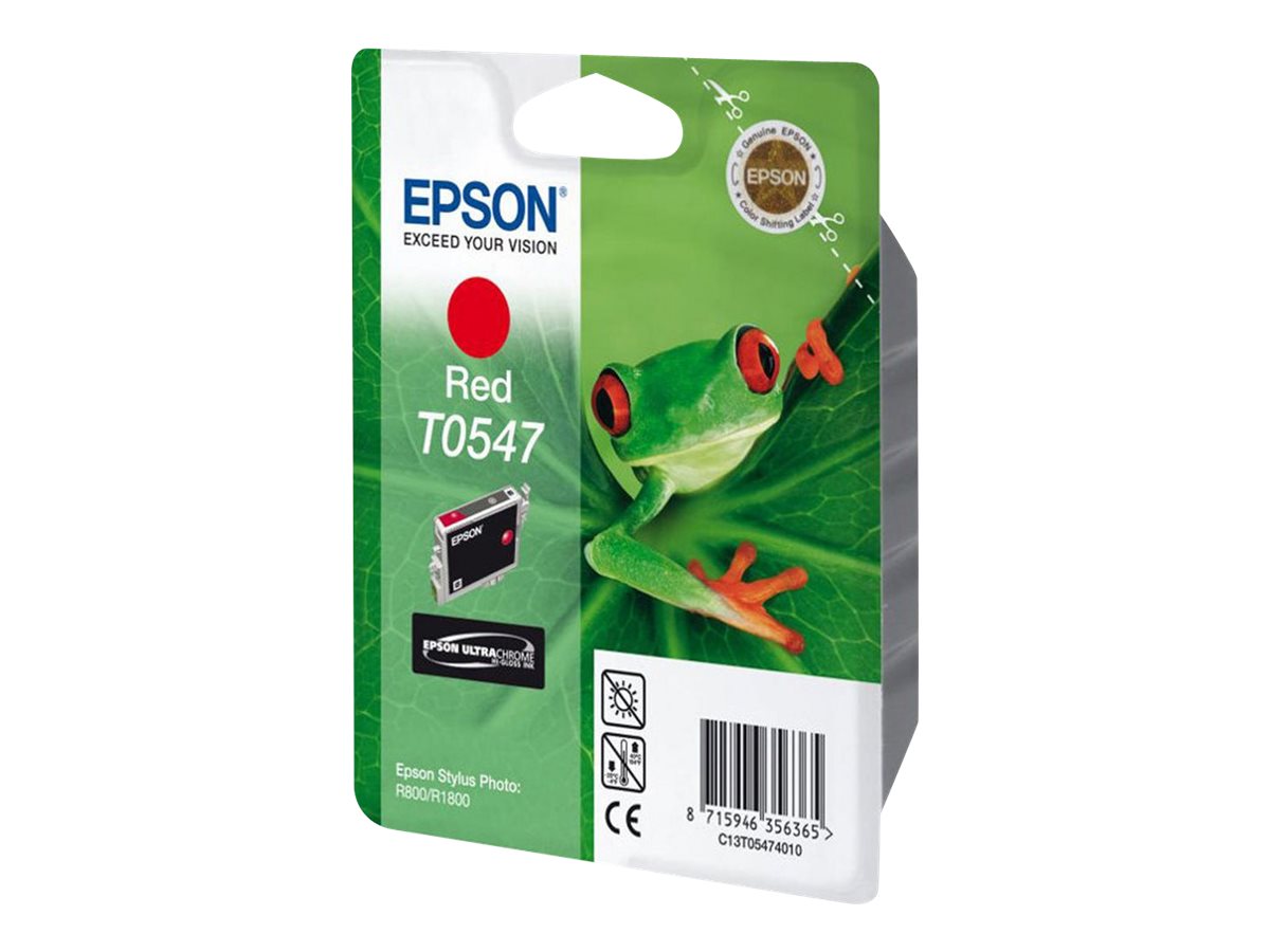 Epson cartouche encre T0547 rouge