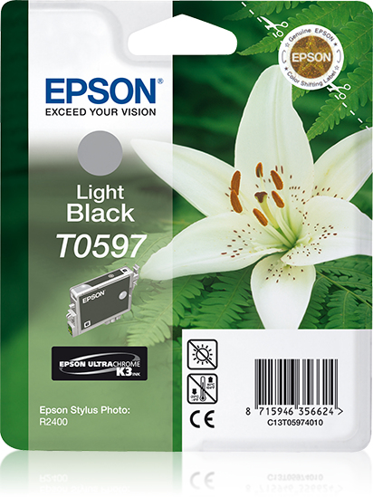Epson Cartouche encre T0597 lumière noire - C13T05974010
