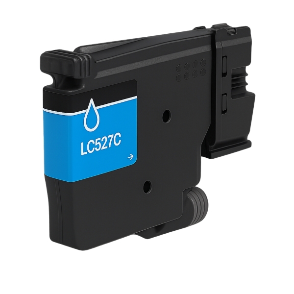 Cartouche compatible Brother LC527 cyan (remplace LC-527C)
