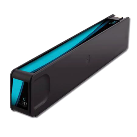 Cartouche compatible HP 913A Cyan - Remplace F6T77AE