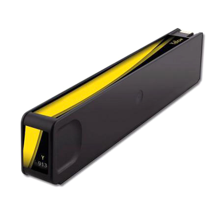 Cartouche compatible jaune HP 913A Jaune - Remplace F6T79AE