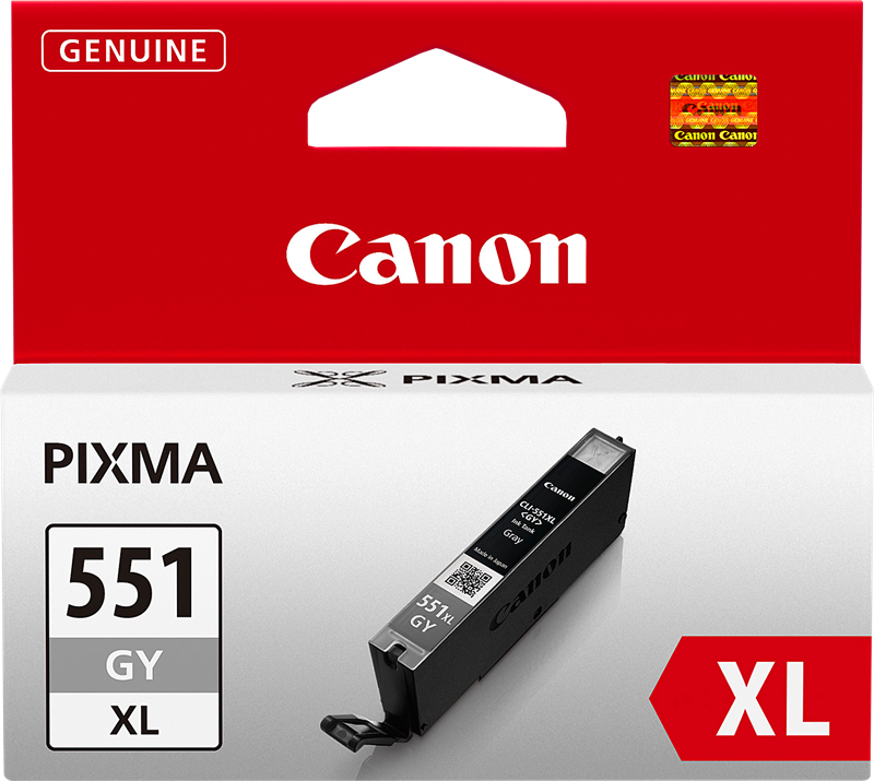 Canon cartouche encre CLI-551GY XL gris