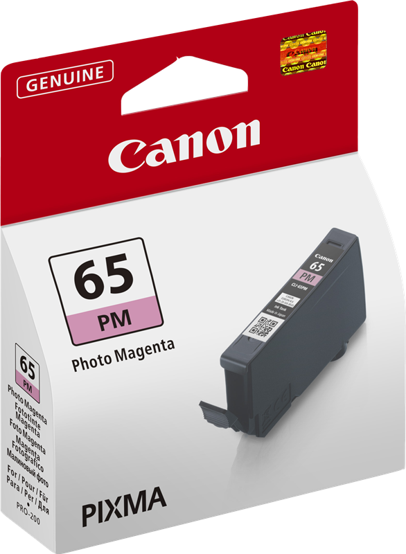 ✓ Canon cartouche encre CLI-65pm photo magenta couleur magenta clair en  stock - 123CONSOMMABLES