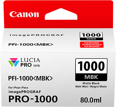 Canon cartouche encre PFI-1000mbk (0545C001)