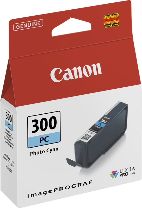 Canon Cartouche encre PFI-300pc (4197C001) photo cyan