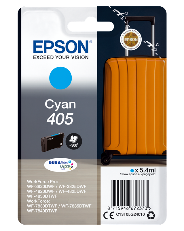 Epson cartouche encre 405 cyan