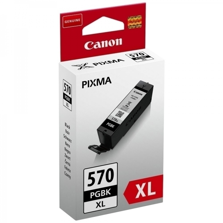 Pack 5 cartouches d'encre PGI 570 XL Black CLI 571 Bk / C/ M/ Y pour  imprimante Canon TS 5055 - Cartouche d'encre - Achat & prix