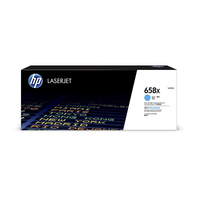 HP toner 658X (W2001X) cyan