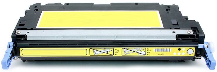 Cartouche de toner compatible jaune HP Q7582A - Remplace 503A