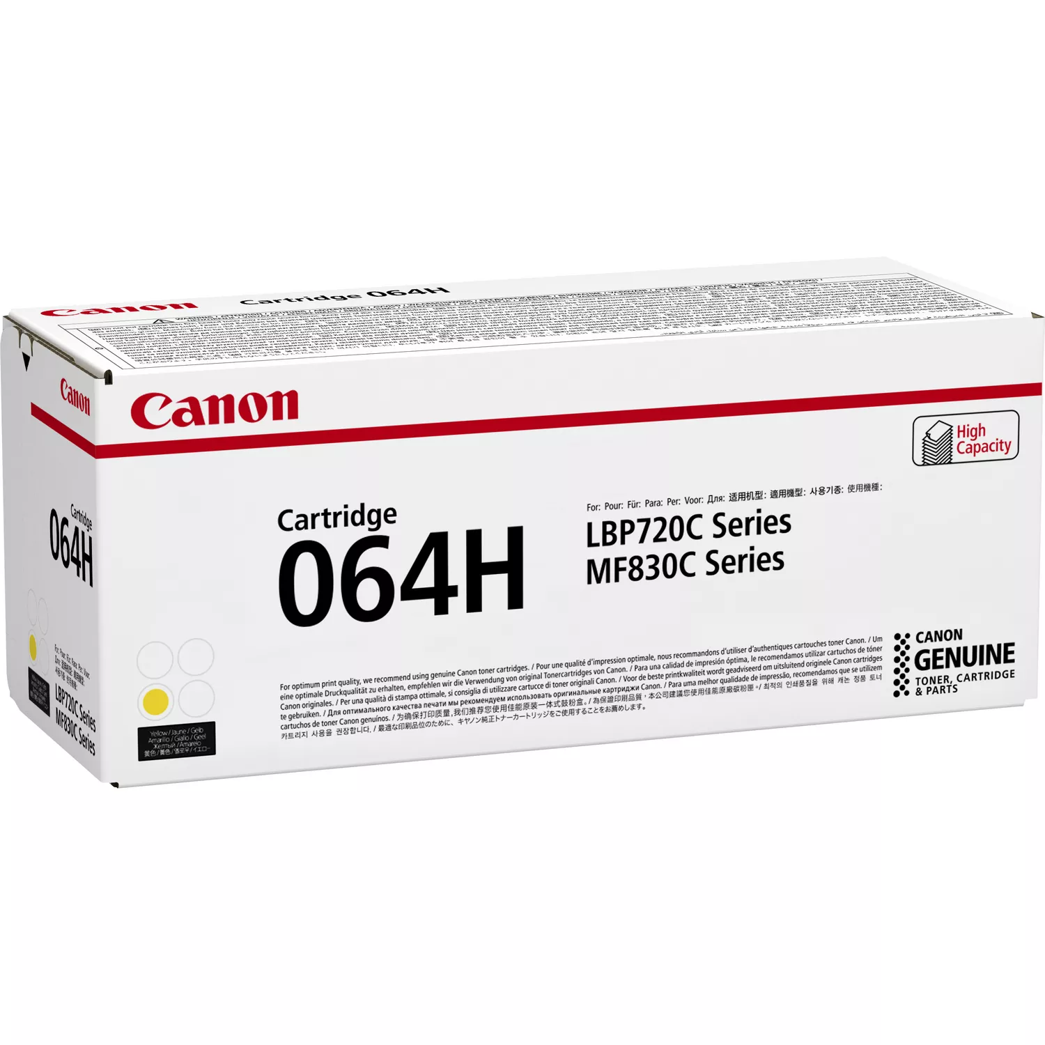 Canon Toner 064H jaune (4932C001)